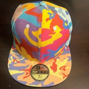 Rare Andy Warhol New Era cap. Size 7 3/8